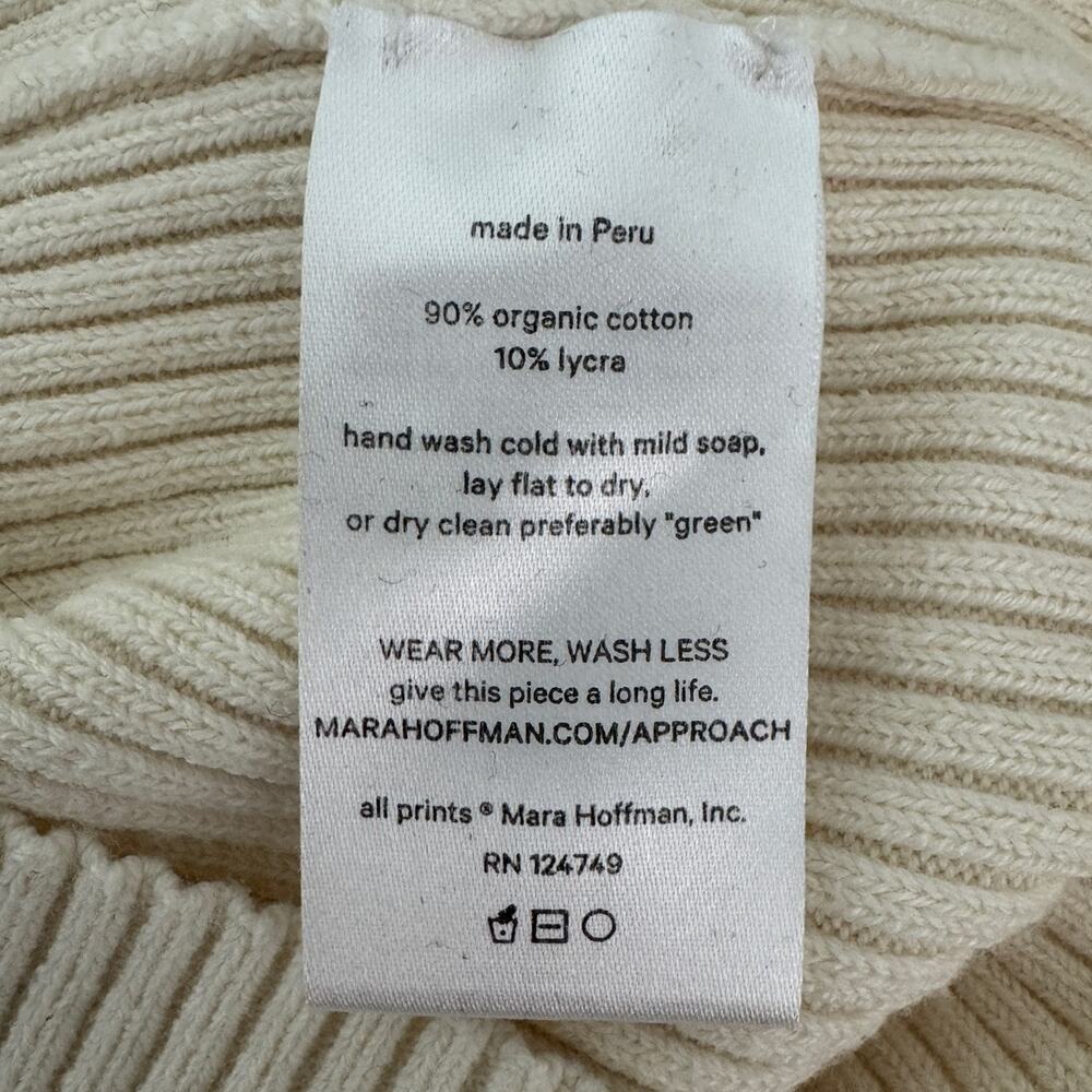 Mara Hoffman + Net Sustain Lucienne Ribbed Organic Cotton-blend Midi Dress XS - Picture 11 of 16